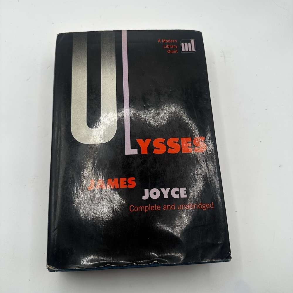 Ulysses James Joyce Vintage‎ Modern Library  HCDJ 1961